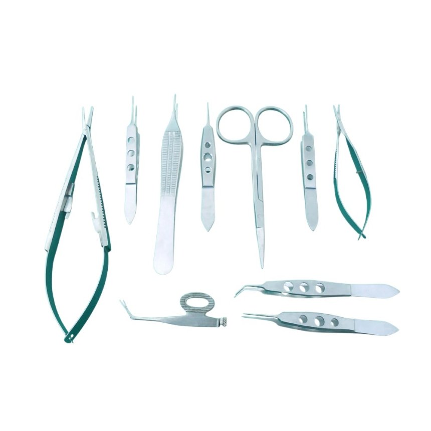 O.R Grade Eye Microsurgery Ophthalmic Instrument Kit - Surgical Mark