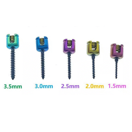 Orthopedic Micro Surgery Spinal Monoaxial Pedicle Screw