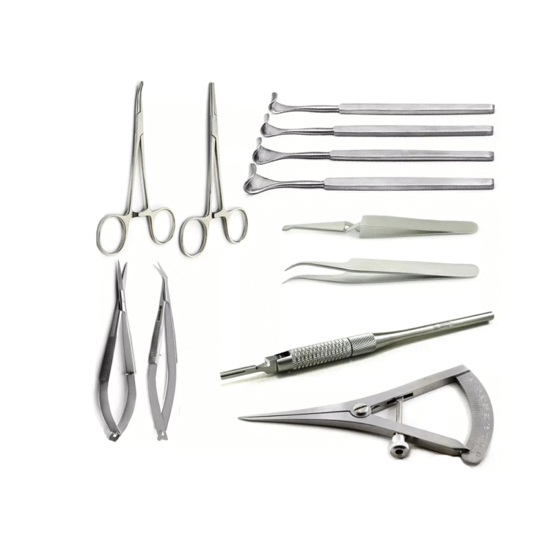 Basic Ophthalmic Eye Microsurgery & Orthodontic Instrument Kit ...
