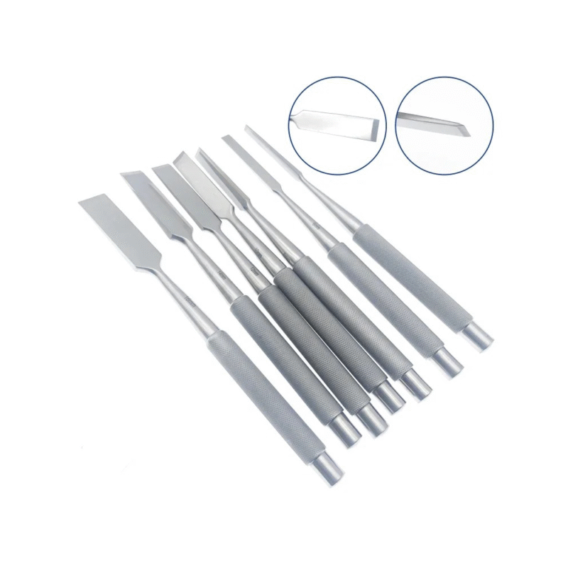 Bone Osteotomes – 6 mm to 16 mm Veterinary Orthopedic Instruments ...