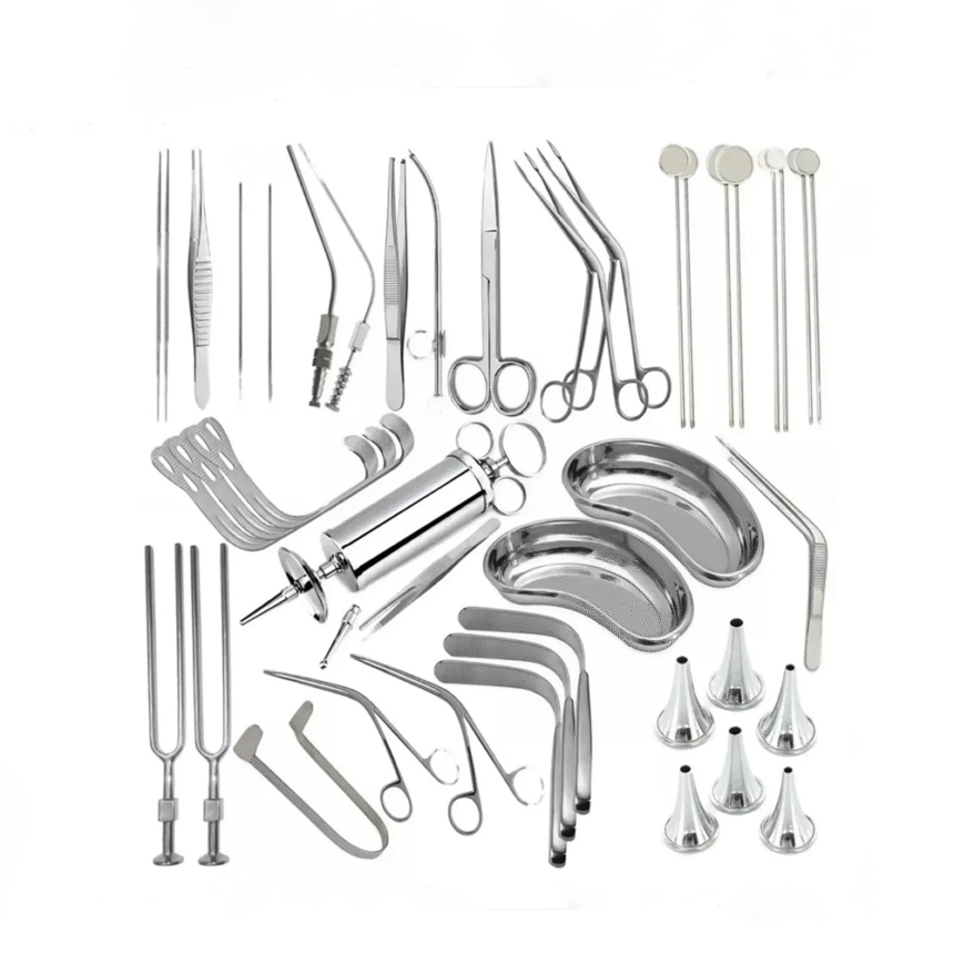 ENT Diagnostic Instrument Set – Ear,Nose,Throat & Neck Examination Kit ...