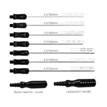 GREATLH Fat Transplantation Kit – Fat Harvesting Cannula & Water Injection Needle Set