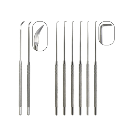 GREATLH Tenosynovitis Crochet Needle Knife – Stainless Steel Orthopedic Tool for Veterinary Use