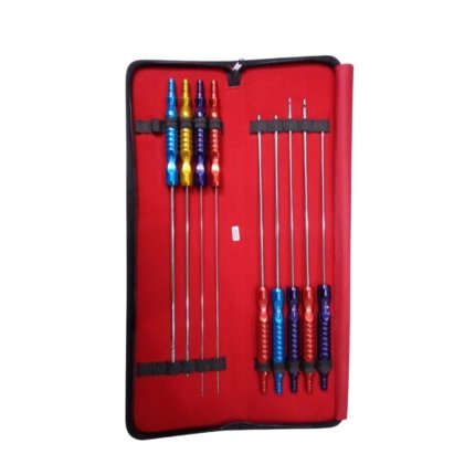 Liposuction Set of 9 pieces Fixed Handle Cannula Fat Transfer Kit A+ Quality
