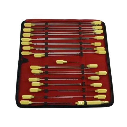 Liposuction cannulas Set of 30 pcs plastic surgery instruments