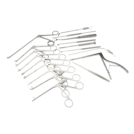 ENT Surgical Instrument Set – Nasal Forceps & Suction Tube – Stainless Steel Tools for Ear, Nose & Throat Procedures