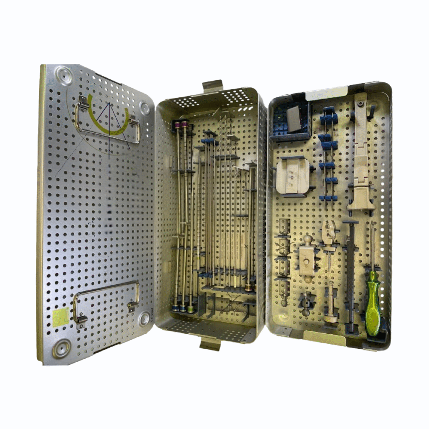 Set Navigated Medtronic Mazor X Tray Reference Marker Instrument Set – Navigated ...