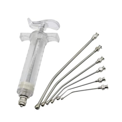 Pissco Bird Feeding Needles – Curved 7-Piece Veterinary Set for Parrots, Rodents & Small Birds