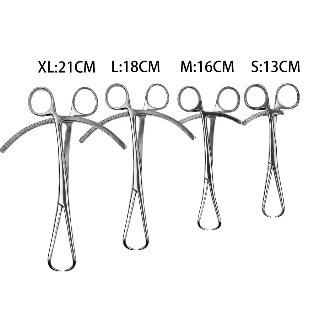 Pointed Bone Reduction Forceps Bone Forceps orthopedics Instruments Curved Surgical Long Ratchet Pointed Jaw Instruments