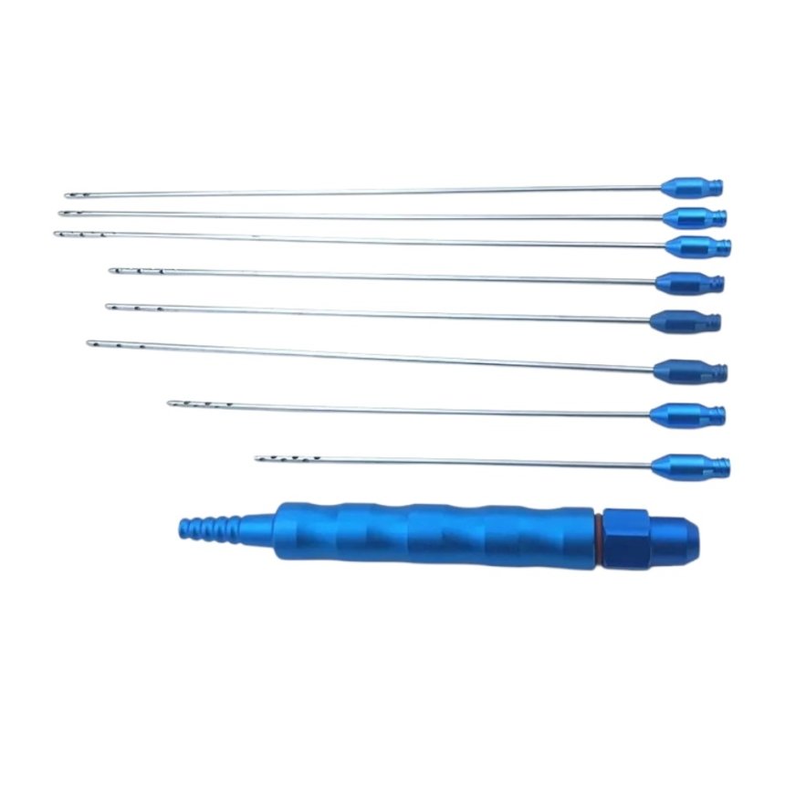 Porous Fat Transplantation Cannula Set – Luer Lock Liposuction Tools ...