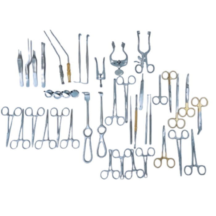 Basic Ear Surgery Set – 34 Pcs ENT Surgical Instruments Kit for Medical ...