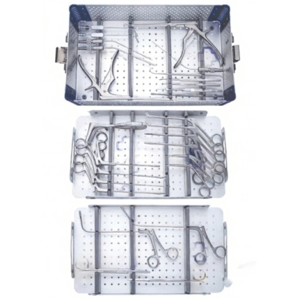 FESS Instruments Set – Endoscopic Sinus Surgery ENT Kit German Stainless Steel with Box (A+ Grade)
