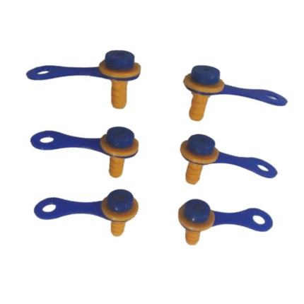 Laparoscopic Silicon Flip-on Reducer – 6 Pcs Trocar Surgical Set (5mm to 10mm)