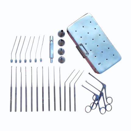 Shea Ear Operation Myringotomy Instruments Set – 29 Pcs Myringoplasty Surgical ENT
