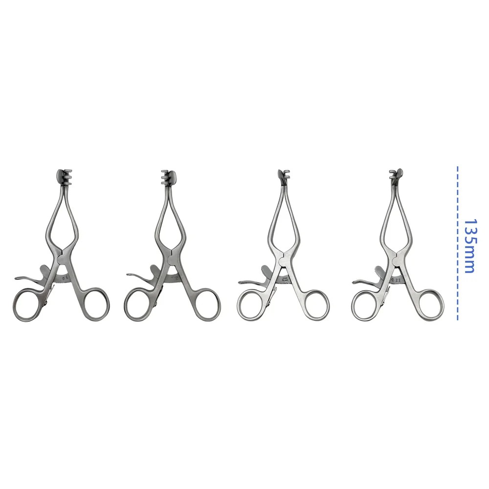 Stainless steel Weitlaner Retractor Surgery Surgical with Baffle 135mm Orthopedic Instrument Tool