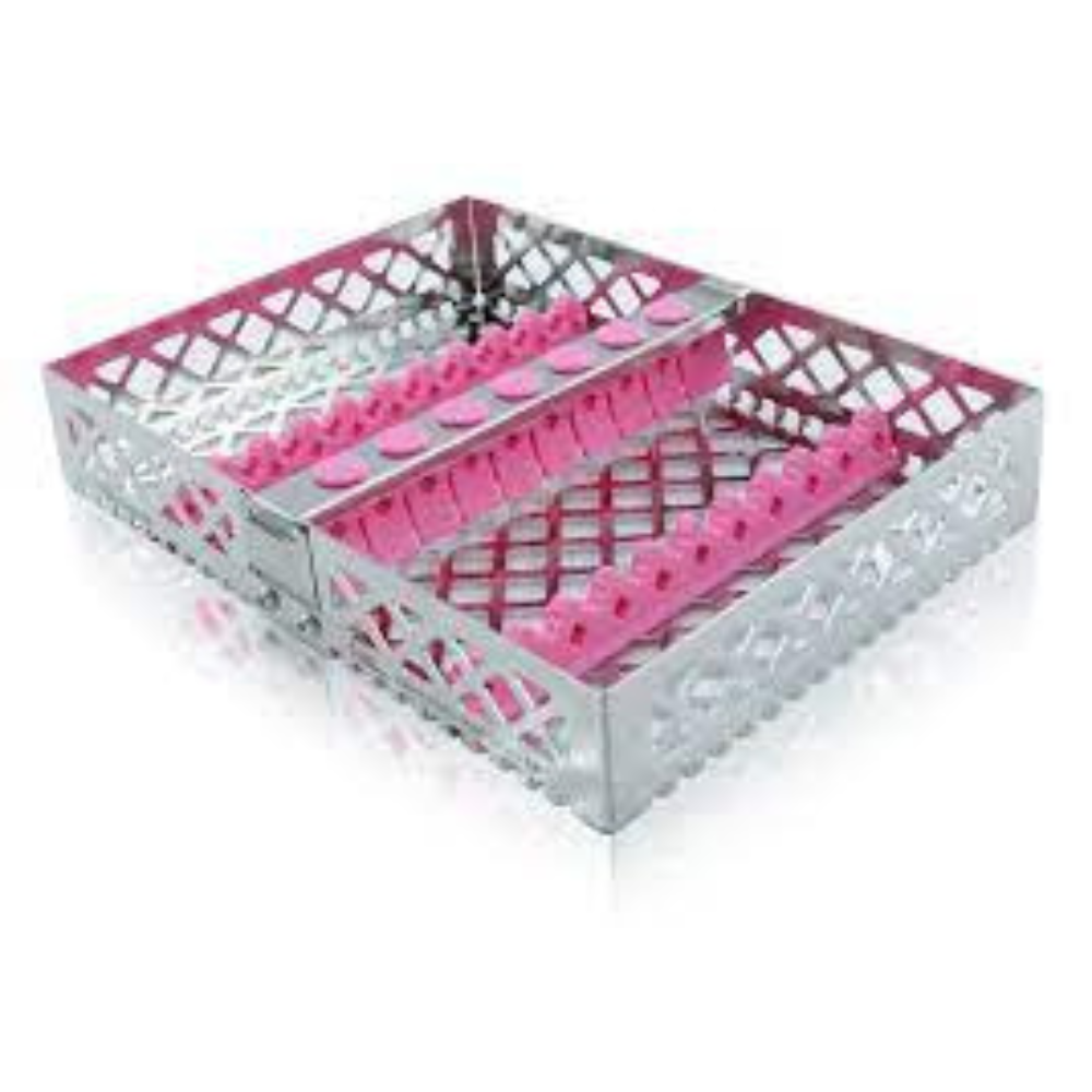 Steri-Wash-Tray 190x140x34mm – 10 Instruments – Pink Silicone Carl Martin GmbH