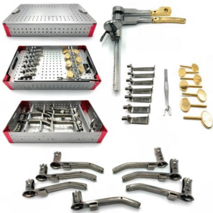 Caspar Lumbar Discectomy Retractor Set – Premium Neurosurgical Instrument Kit