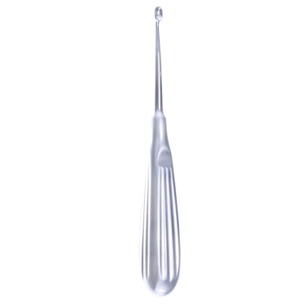 Neurosurgery Surgical Spratt Bone Curette – Size 1, 4.5mm, 7⅛″