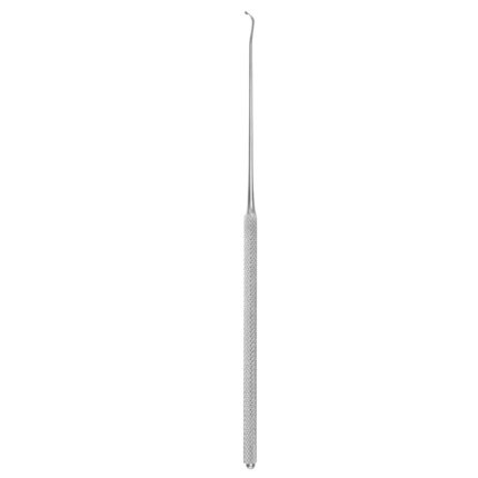 ENT Excavator Angled Left 0.75mm Wide Tip