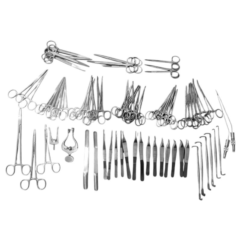 72 Pcs Plastic Surgery Instruments Set – Surgical Tools Kit - Surgical Mark
