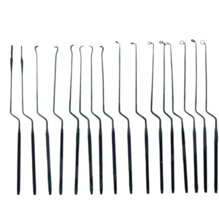 Hardy Pituitary Neuro Curettes Surgery Set – 16 Pcs Surgical Instruments