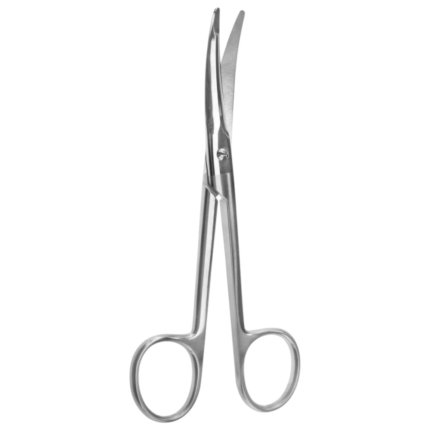 ENT 5 1/2″ Foman Dissecting Scissors Curved, Saber Back Blade