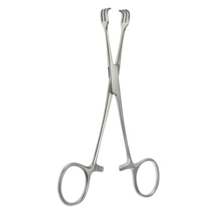 ENT 6 Lahey Traction Forceps Triple Hook 3×3 Prong