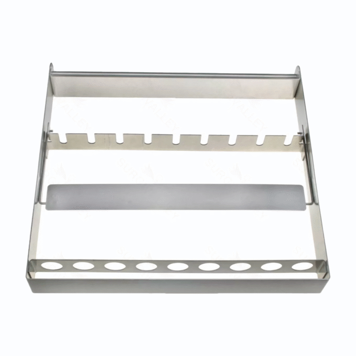 Neurosurgery Surgical Cobb Sterilizing Rack Holds 9–11 Curettes ...