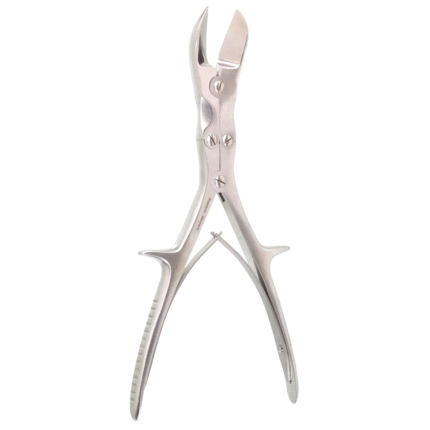 Cardiovascular Surgical Liston-Stille Bone Cutting Forceps – 10½″, Angled on Flat
