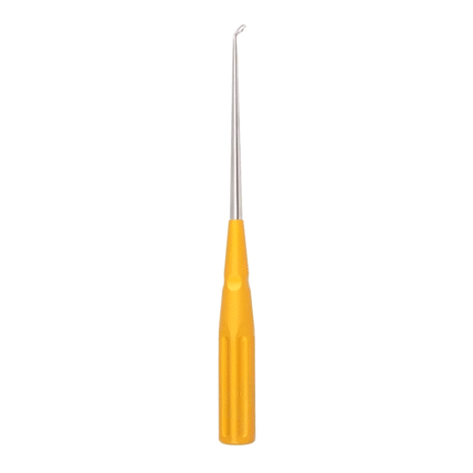 Neurosurgery Surgical 10 Color Cervical Curette – Orange Angled Size 1