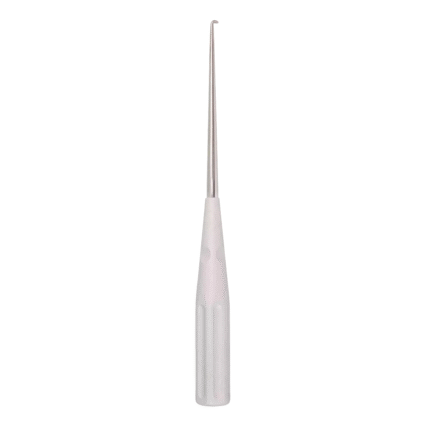 Neurosurgery Surgical 10 Color Cervical Curette – Silver Angled 90° Size 5.0