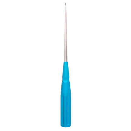Neurosurgery Surgical 10 Color Cervical Curette – Turquoise Straight Size 3.0 (2.9mm)