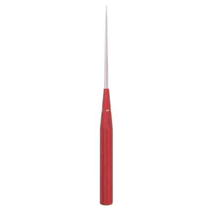 Neurosurgery Surgical 13 3/4 Color Lumbar Curette – Red Size 6.0 Straight