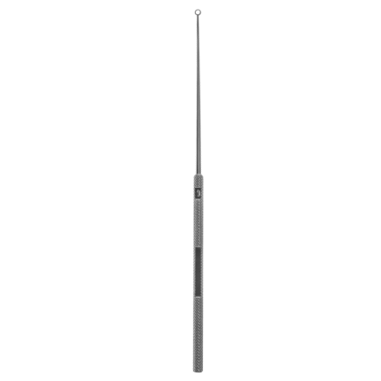 Neurosurgery Surgical Buck Ear Curette – 2.5 mm, Size 2, Straight Dull
