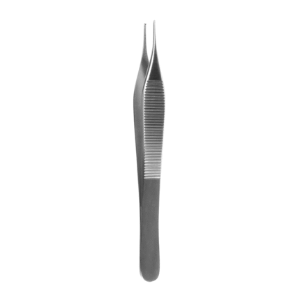 Neurosurgery Surgical Adson Delicate Tissue Forceps, 4¾″ – 1×2 Teeth