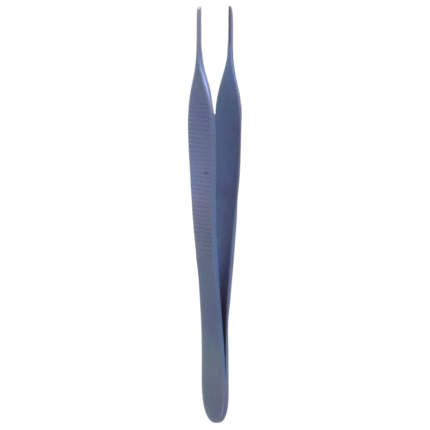 Neurosurgery Surgical Adson Dressing Forceps, 4¾″ – Serrated, Titanium