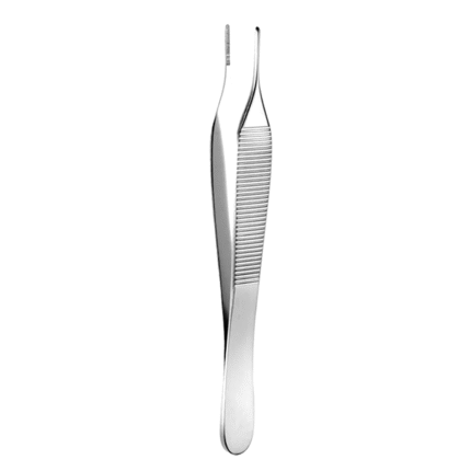 Neurosurgery Surgical Adson Dressing Forceps, 4¾″ – Standard Pattern