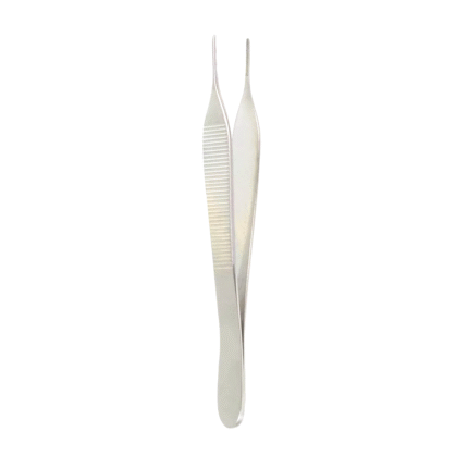 Neurosurgery Surgical Adson Forceps, 4¾″ – Cross-Serrated Tips
