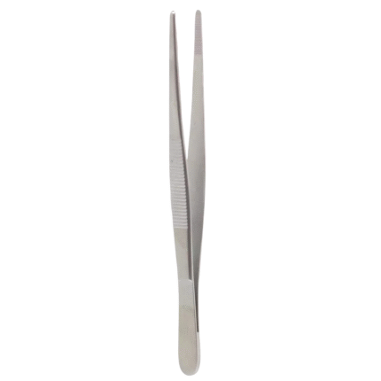 Neurosurgery Surgical Dressing Forceps, 5½″ – Serrated, Standard Pattern