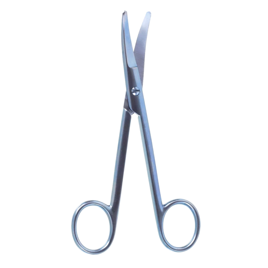 Neurosurgery Surgical Mayo Scissors (Curved, Beveled Blades) – Titanium ...