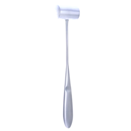 Neurosurgery Surgical Mallet – 6½″, 100 g, Small Head 20 mm