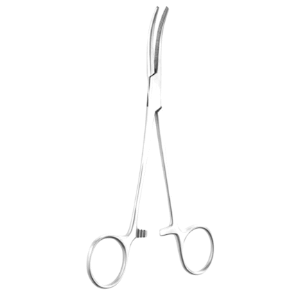 Neurosurgery Surgical 6¼" Collier Crile Hemostatic Forceps, Delicate Jaws, Curved