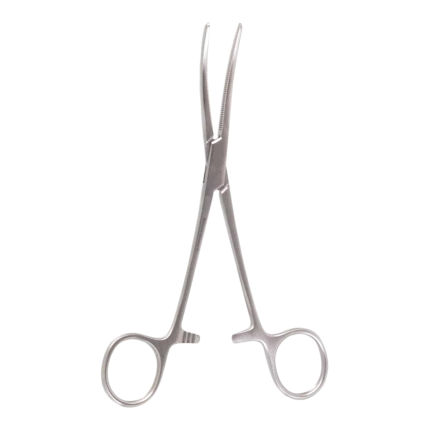 Neurosurgery Surgical 6¼" Rochester-Pean Hemostatic Forceps, Curved