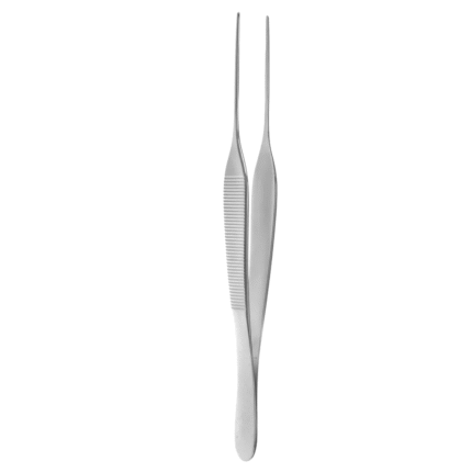 Neurosurgery Surgical Broli Adson Forceps, 6″, 1.2mm Serrated Tip