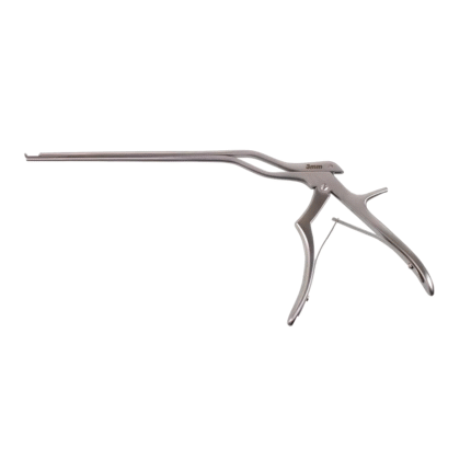 Neurosurgery Surgical Bayonet Kerrison Rongeur – 6″, 3mm, Pin Ejector, Micro Handle, Stainless Steel