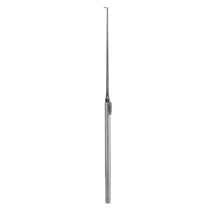 Neurosurgery Surgical Krayenbuehl Nerve Hook – 7 ¼″, Small Blunt Tip, with Finger Rest