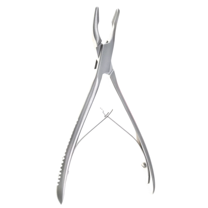 Neurosurgery Surgical Reiner Rongeur – 7″, 4 mm Bite, Curved