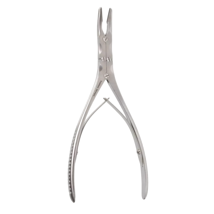 Neuro Rongeur Neurosurgery Surgical 8″ Marquardt Rongeur 3mm Slight Curve - Surgical Mark