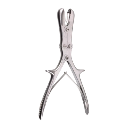 Neurosurgery Surgical 8½″ Stille-Luer Bone Rongeur Forceps – Curved