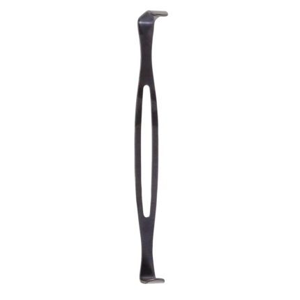 Neurosurgery Surgical Army Navy Retractor – Pair of 2 (Panther Coated, 8" / 1" & 4" Blades)